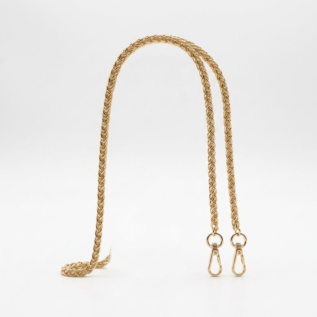 115 CM Yılan Zincir Light Gold