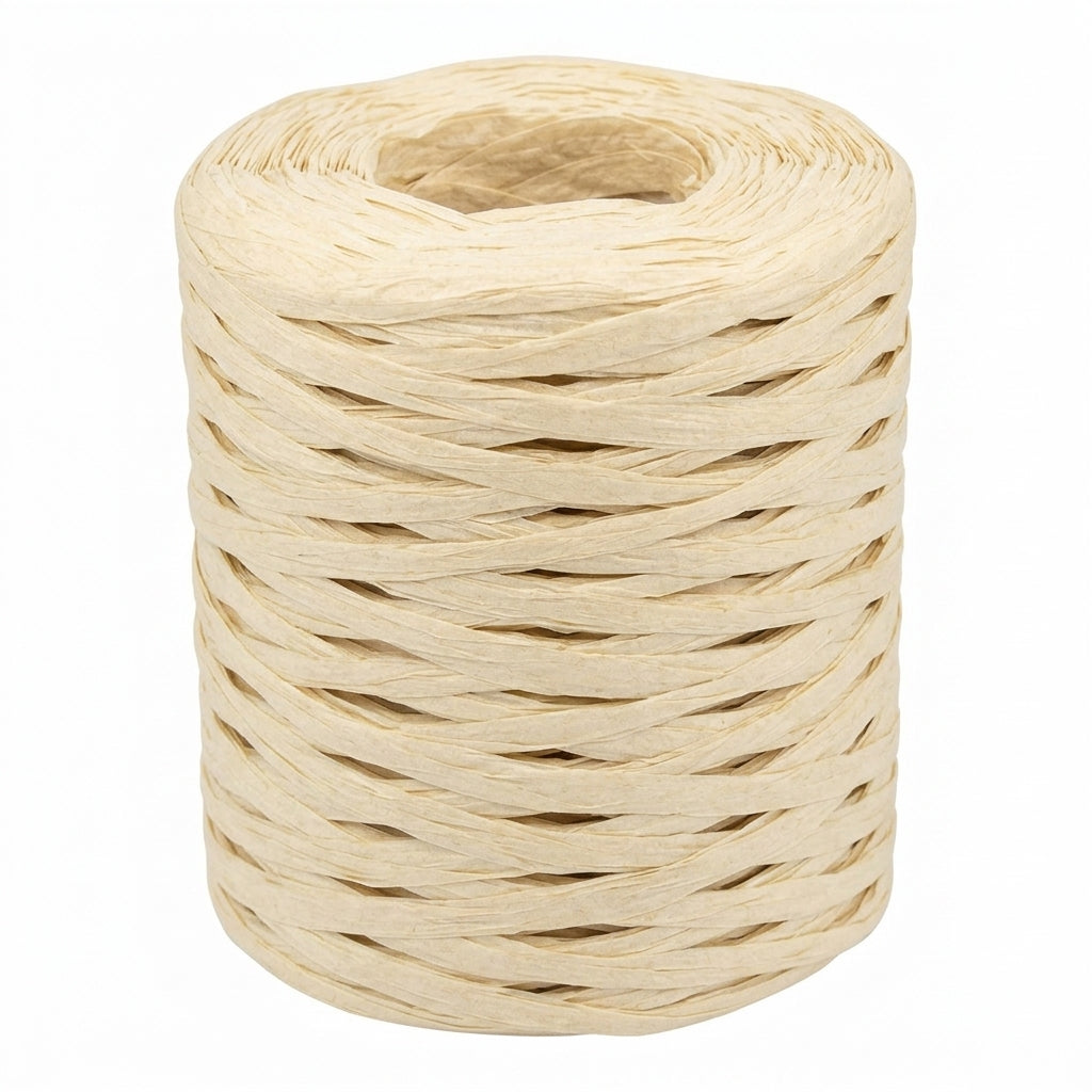 200 Gram Bej Rafya İp