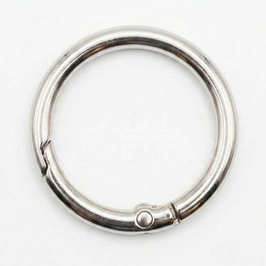 2.5 CM Yaylı Halka Nikel