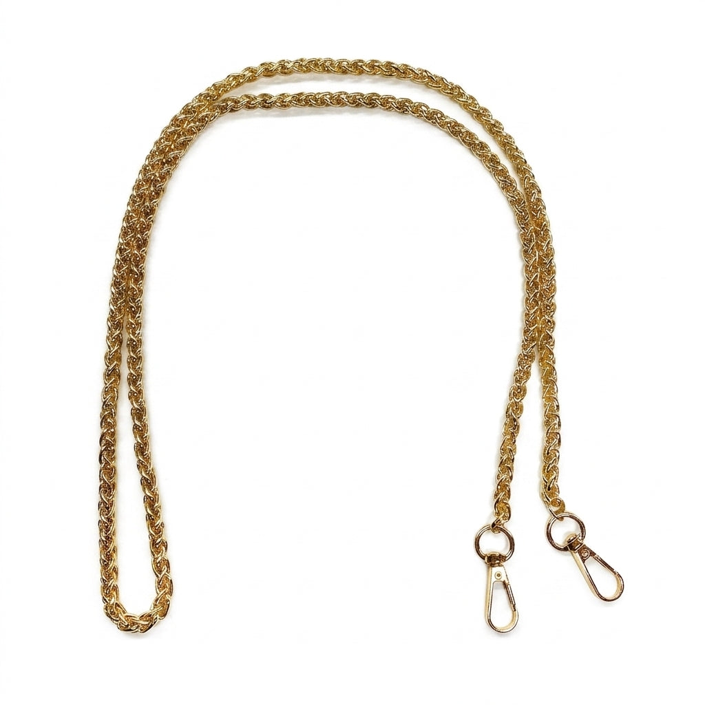 115 CM Yılan Zincir Light Gold