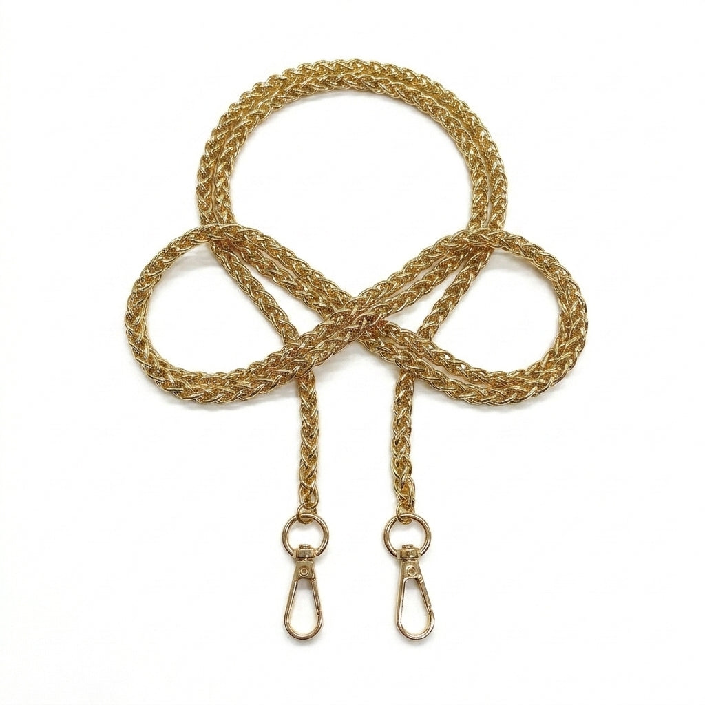 115 CM Yılan Zincir Light Gold